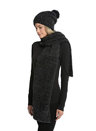 Barefoot Dreams CozyChic Pom Pom Beanie & Scarf Set for Women and Girls