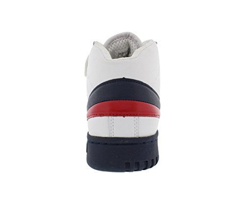 Fila F-13 Little Kids Sneaker, Cream Navy RED, 10.5 US Unisex