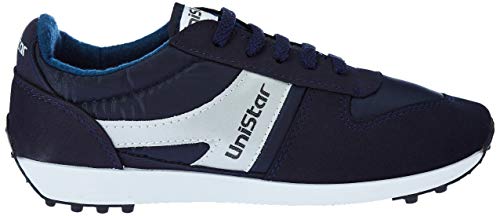 Unistar Men Black Running Shoes-10 UK/India (44 EU) (E-602)