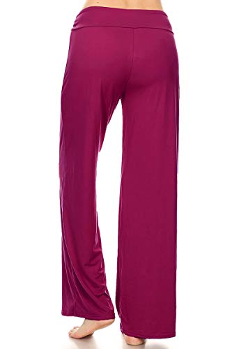 Leggings Depot JGA-R662-XL Cherish Rose Print Jogger Pants w/Pockets, X-Large