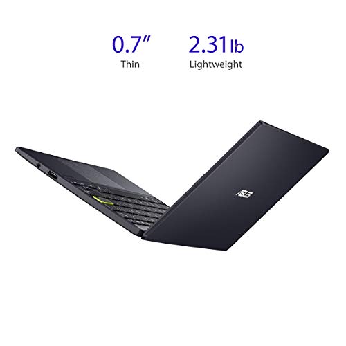 ASUS Laptop L210 Ultra Thin Laptop, 11.6” HD Display, Intel Celeron N4020 Processor, 4GB RAM, 64GB Storage, NumberPad, Windows 10 Home in S Mode