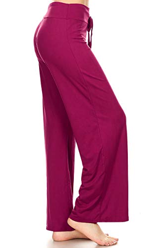 Leggings Depot JGA-R662-XL Cherish Rose Print Jogger Pants w/Pockets, X-Large