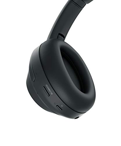 Sony WH-1000XM4 Wireless Industry Leading Noise Canceling Overhead Headphones, Black, One Size (WH1000XM4/B)