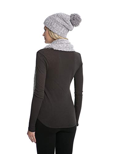 Barefoot Dreams CozyChic Pom Pom Beanie & Scarf Set for Women and Girls