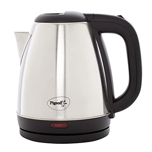 Pigeon by Stovekraft Amaze Plus Electric Kettle with Stainless Steel Body, 1.5 litres boiler for Water, instant noodles, soup etc.