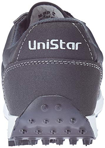 Unistar Men Black Running Shoes-10 UK/India (44 EU) (E-602)