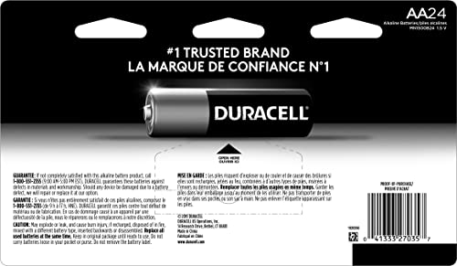 Duracell - CopperTop AA Alkaline Batteries - Long Lasting, All-Purpose Double A battery for Household and Business - 16 Count