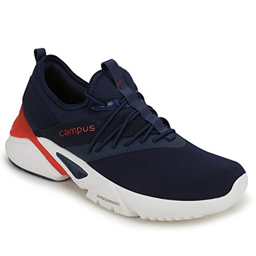 Campus Men's Honor BLK-WHT Running Shoes -8 UK/India