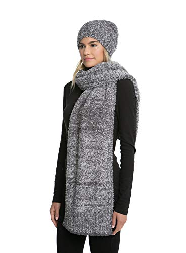 Barefoot Dreams CozyChic Pom Pom Beanie & Scarf Set for Women and Girls