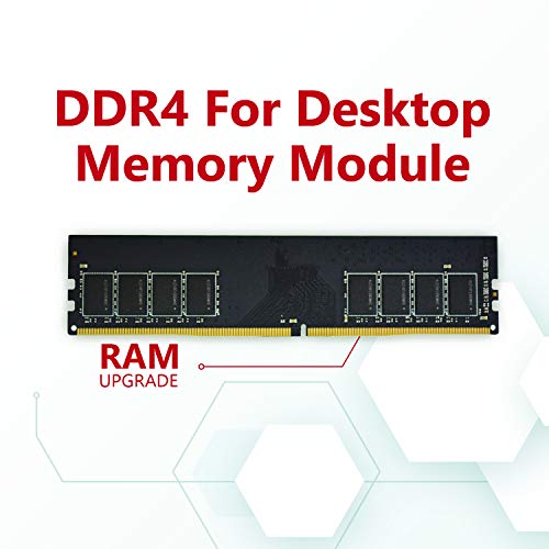 Gigastone DDR3 16GB (8GBx2) 1600MHz PC3-12800 CL11 1.5V UDIMM 240 Pin Unbuffered Non ECC for PC Computer Desktop Memory Module Ram Upgrade Kit