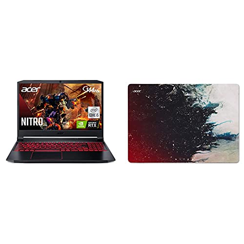 Acer Nitro 5 Gaming Laptop, 9th Gen Intel Core i5-9300H, NVIDIA GeForce GTX 1650, 15.6" Full HD IPS Display, 8GB DDR4, 256GB NVMe SSD, Wi-Fi 6, Backlit Keyboard, Alexa Built-in, AN515-54-5812