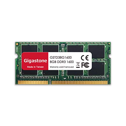 Gigastone DDR3 16GB (8GBx2) 1600MHz PC3-12800 CL11 1.5V UDIMM 240 Pin Unbuffered Non ECC for PC Computer Desktop Memory Module Ram Upgrade Kit