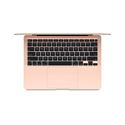 2020 Apple MacBook Air Laptop: Apple M1 Chip, 13” Retina Display, 8GB RAM, 256GB SSD Storage, Backlit Keyboard, FaceTime HD Camera, Touch ID. Works with iPhone/iPad; Gold