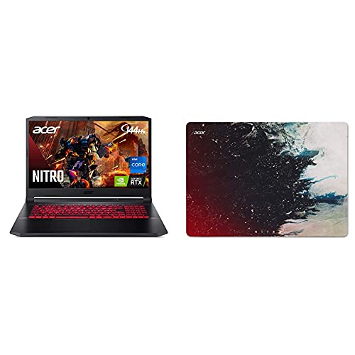 Acer Nitro 5 Gaming Laptop, 9th Gen Intel Core i5-9300H, NVIDIA GeForce GTX 1650, 15.6" Full HD IPS Display, 8GB DDR4, 256GB NVMe SSD, Wi-Fi 6, Backlit Keyboard, Alexa Built-in, AN515-54-5812