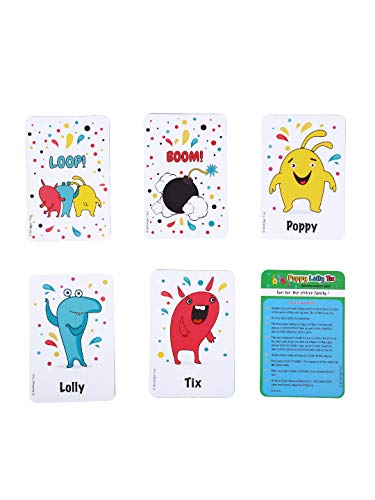 Good Mood Games Funky Mix, Card Games, Develops Concentration, for Boys & Girls, Age 4+ & Above, multicolor