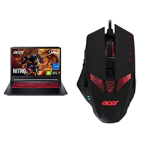 Acer Nitro 5 Gaming Laptop, 9th Gen Intel Core i5-9300H, NVIDIA GeForce GTX 1650, 15.6" Full HD IPS Display, 8GB DDR4, 256GB NVMe SSD, Wi-Fi 6, Backlit Keyboard, Alexa Built-in, AN515-54-5812