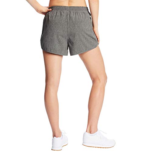 C9 Champion Women's 3.5" Woven Shorts, Ebony/True White, XS