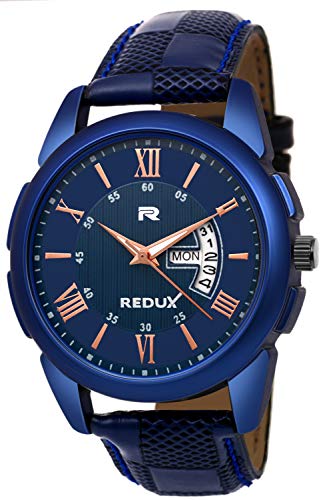 Redux RWS0216S Analogue Blue Linear Designer Dial Men’s & Boy's Watch