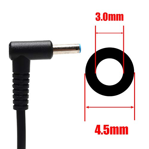 90W AC Adapter Laptop Charger for HP Envy Charger Touchsmart Sleekbook 15 17 M6 M7 m6-k010dx m6-k015dx m6-k125dx m6-w102dx m7-j020dx m7-k111dx m7-n109dx 710412-001 741727-001 Power Supply Cord