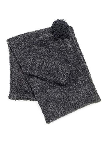 Barefoot Dreams CozyChic Pom Pom Beanie & Scarf Set for Women and Girls