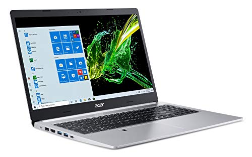 Acer Aspire 5 A515-55-35SE, 15.6" Full HD Display, 10th Gen Intel Core i3-1005G1 Processor, 4GB DDR4, 128GB NVMe SSD, Intel WiFi 6 AX201, Backlit KB, Fingerprint Reader, Windows 10 Home (S Mode)