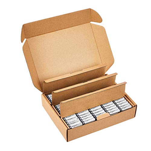 AmazonBasics 36 Pack AAA High-Performance Alkaline Batteries, 10-Year Shelf Life, Easy to Open Value Pack