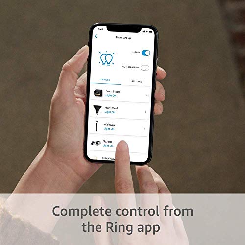 Ring A19 Smart LED Bulb, White (Ring Bridge required)