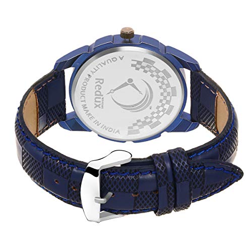 Redux RWS0216S Analogue Blue Linear Designer Dial Men’s & Boy's Watch