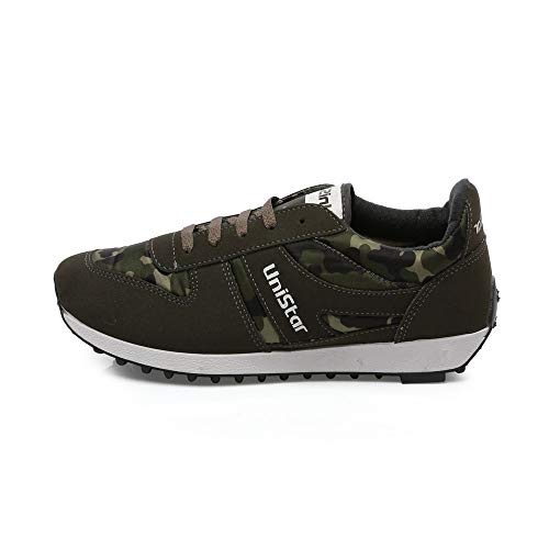 Unistar Men Black Running Shoes-10 UK/India (44 EU) (E-602)