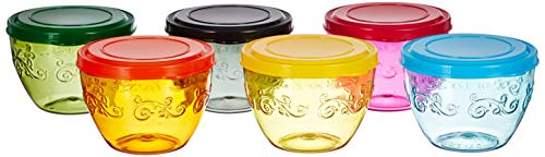 Amazon Brand - Solimo Colored Wax Tealight Candles (Set of 100, Unscented)