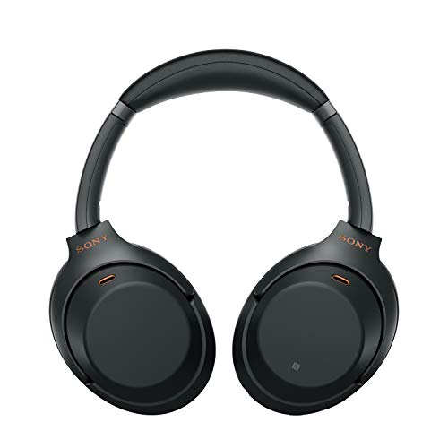 Sony WH-1000XM4 Wireless Industry Leading Noise Canceling Overhead Headphones, Black, One Size (WH1000XM4/B)