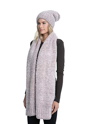 Barefoot Dreams CozyChic Pom Pom Beanie & Scarf Set for Women and Girls