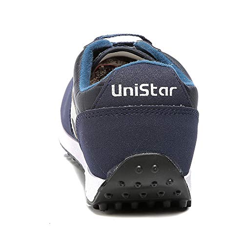 Unistar Men Black Running Shoes-10 UK/India (44 EU) (E-602)