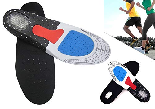 Orthotic Arch Support, Adjustable Arch Height Support Full Length Shoe Insert Soft Insoles for Men and Women - Multipurpose Pain Relief Plantar Fasciitis, Over Pronation, Flat Feet, Heel Pain