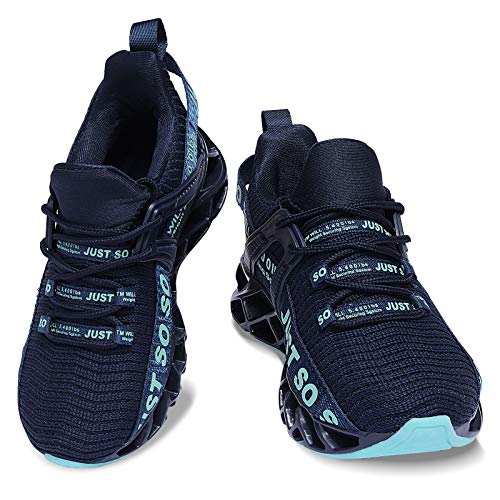 COKAFIL Boys Girls Running Shoes Tennis Lightweight Sneakers for Little Kids/Big Kids, Green, 4 Y/35 EU