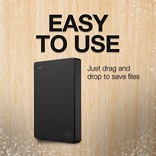 Seagate Portable 2TB External Hard Drive Portable HDD – USB 3.0 for PC, Mac, PS4, & Xbox - 1-Year Rescue Service (STGX2000400)