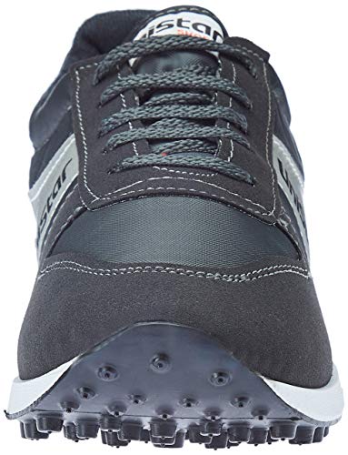 Unistar Men Black Running Shoes-10 UK/India (44 EU) (E-602)