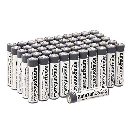 AmazonBasics 36 Pack AAA High-Performance Alkaline Batteries, 10-Year Shelf Life, Easy to Open Value Pack