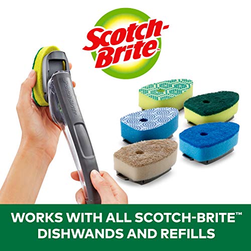 Scotch-Brite Dishwand Refill, 2 Pack, Multi-Purpose, Non Scratch, Replacement Dish Brush Head