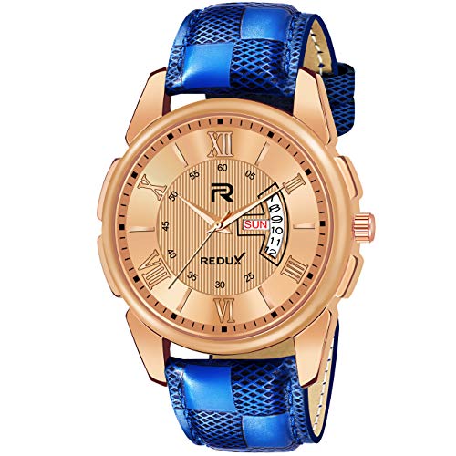 Redux RWS0216S Analogue Blue Linear Designer Dial Men’s & Boy's Watch