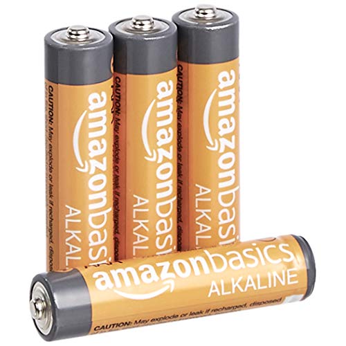 AmazonBasics 36 Pack AAA High-Performance Alkaline Batteries, 10-Year Shelf Life, Easy to Open Value Pack