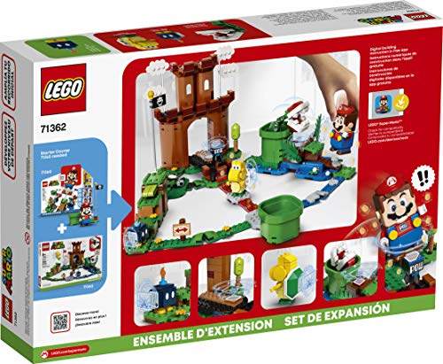 LEGO Super Mario Guarded Fortress Expansion Set 71362 Building Kit; Collectible Playset to Combine with The Super Mario Adventures with Mario Starter Course (71360) Set, New 2020 (468 Pieces)