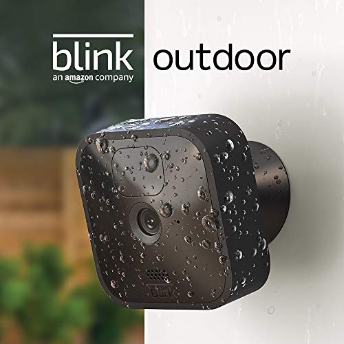 Blink Outdoor - wireless, weather-resistant HD security camera, two-year battery life, motion detection, set up in minutes – 1 camera kit