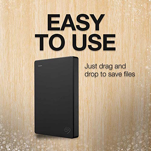 Seagate Portable 2TB External Hard Drive Portable HDD – USB 3.0 for PC, Mac, PS4, & Xbox - 1-Year Rescue Service (STGX2000400)