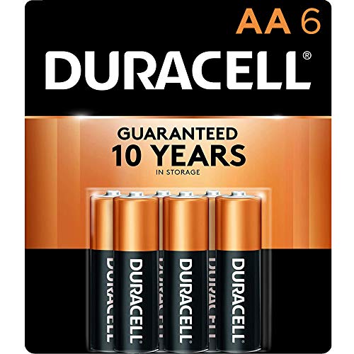 Duracell - CopperTop AA Alkaline Batteries - Long Lasting, All-Purpose Double A battery for Household and Business - 16 Count