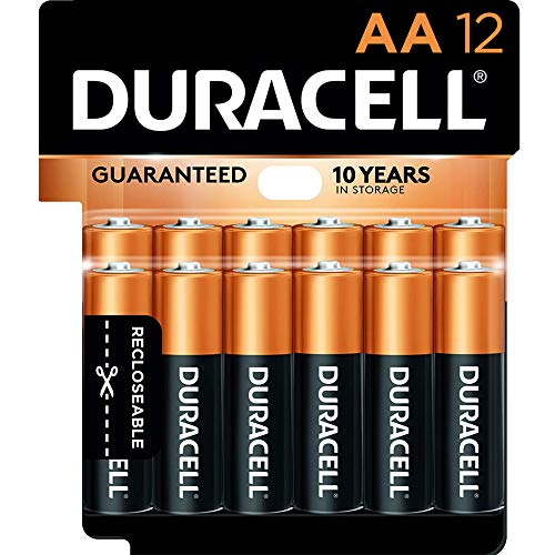 Duracell - CopperTop AA Alkaline Batteries - Long Lasting, All-Purpose Double A battery for Household and Business - 16 Count