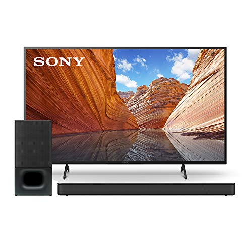 Sony X80J 50 Inch TV: 4K Ultra HD LED Smart Google TV with Dolby Vision HDR and Alexa Compatibility KD50X80J- 2021 Model