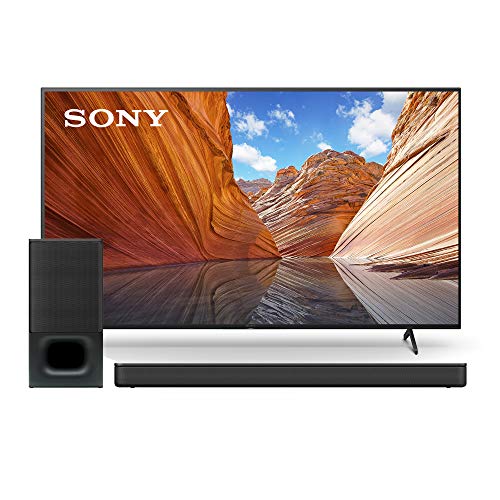 Sony X80J 50 Inch TV: 4K Ultra HD LED Smart Google TV with Dolby Vision HDR and Alexa Compatibility KD50X80J- 2021 Model