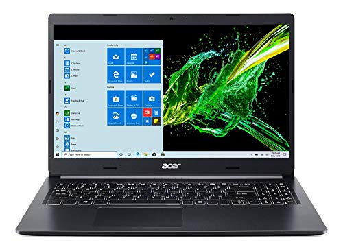 Acer Aspire 5 A515-55-35SE, 15.6" Full HD Display, 10th Gen Intel Core i3-1005G1 Processor, 4GB DDR4, 128GB NVMe SSD, Intel WiFi 6 AX201, Backlit KB, Fingerprint Reader, Windows 10 Home (S Mode)