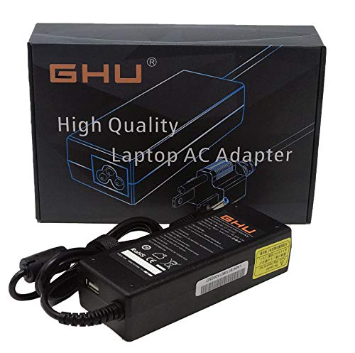 New GHU 90W AF190462 Charger Laptop AC Adapter Compatible with HP Envy 360, Envy Touchsmart Sleekbook 15 17 M6 M7 Series Pavilion X360 14 17, Probook 450 g4, X2, HP Elitebook 840 g4 840 g6 Charger